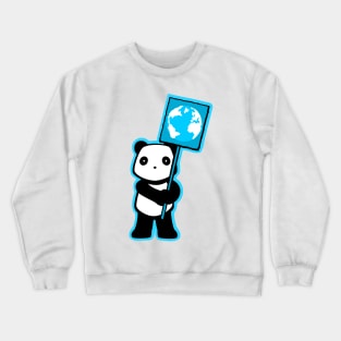 Politics Panda - Globe Crewneck Sweatshirt